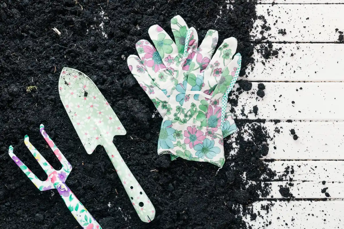vintage spoons gardening creative