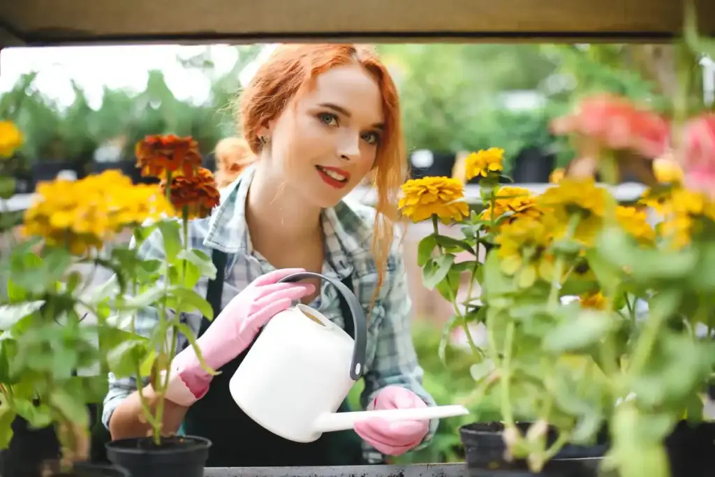 dutch underground watering system for flowers summer garden