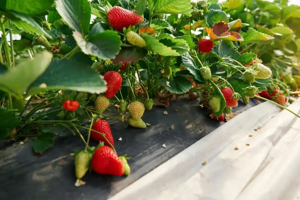 vertical strawberry garden urban Netherlands