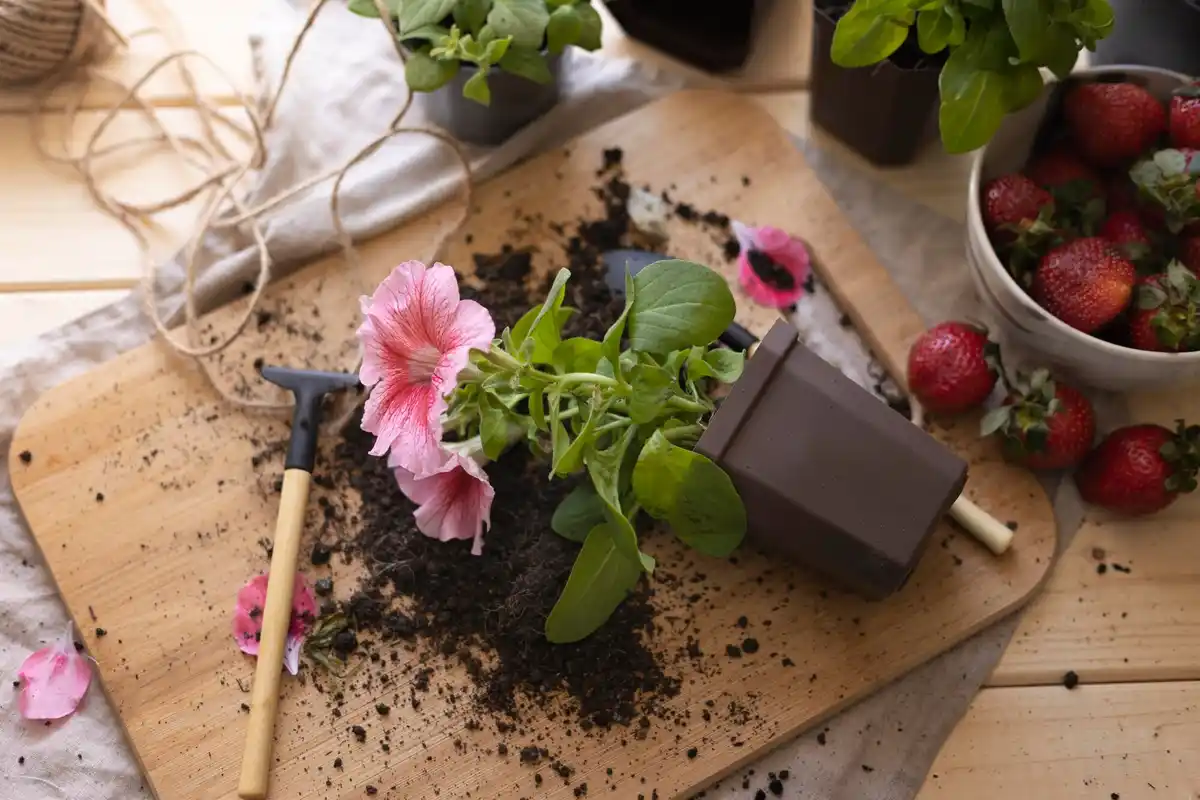 homemade compost Dutch garden spring
