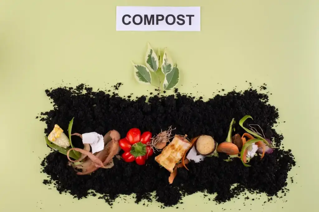 kitchen waste composting in home vegetable garden netherlands