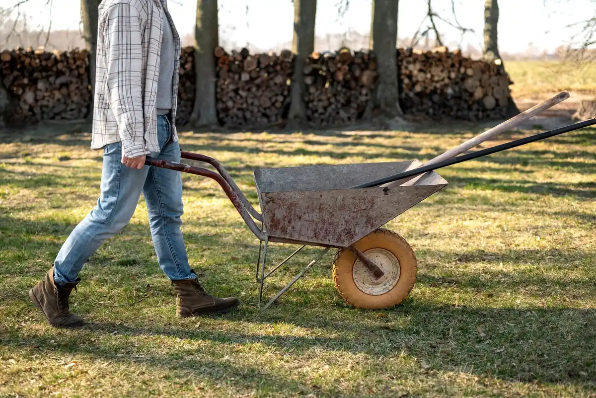 manual lawn mower netherlands garden retro