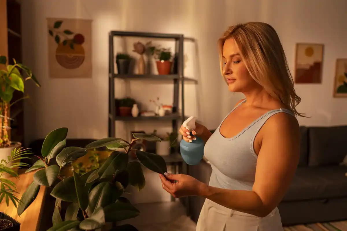 plant care flashlight inspection instagram trend