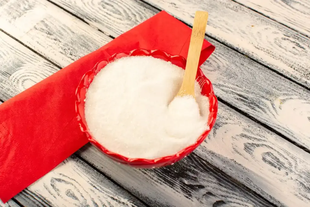 salt in ceramic bowl dutch home