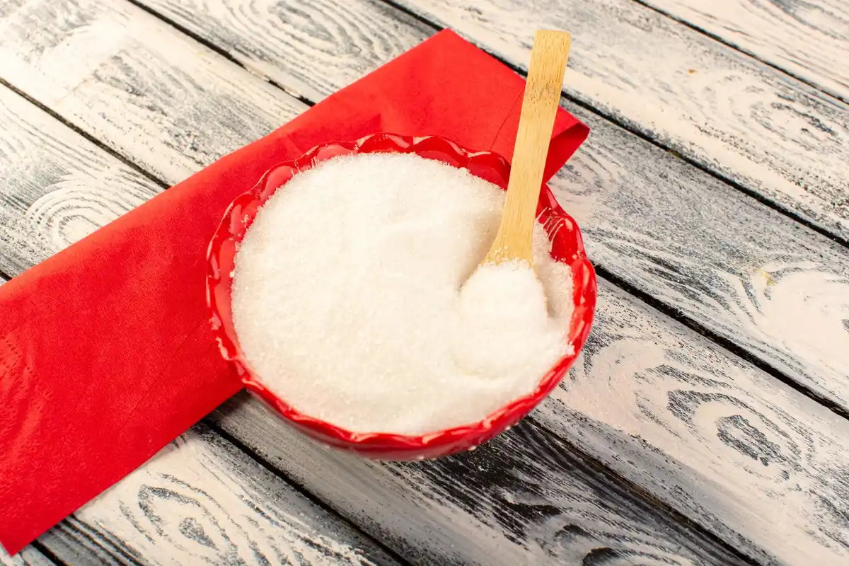salt in ceramic bowl dutch home
