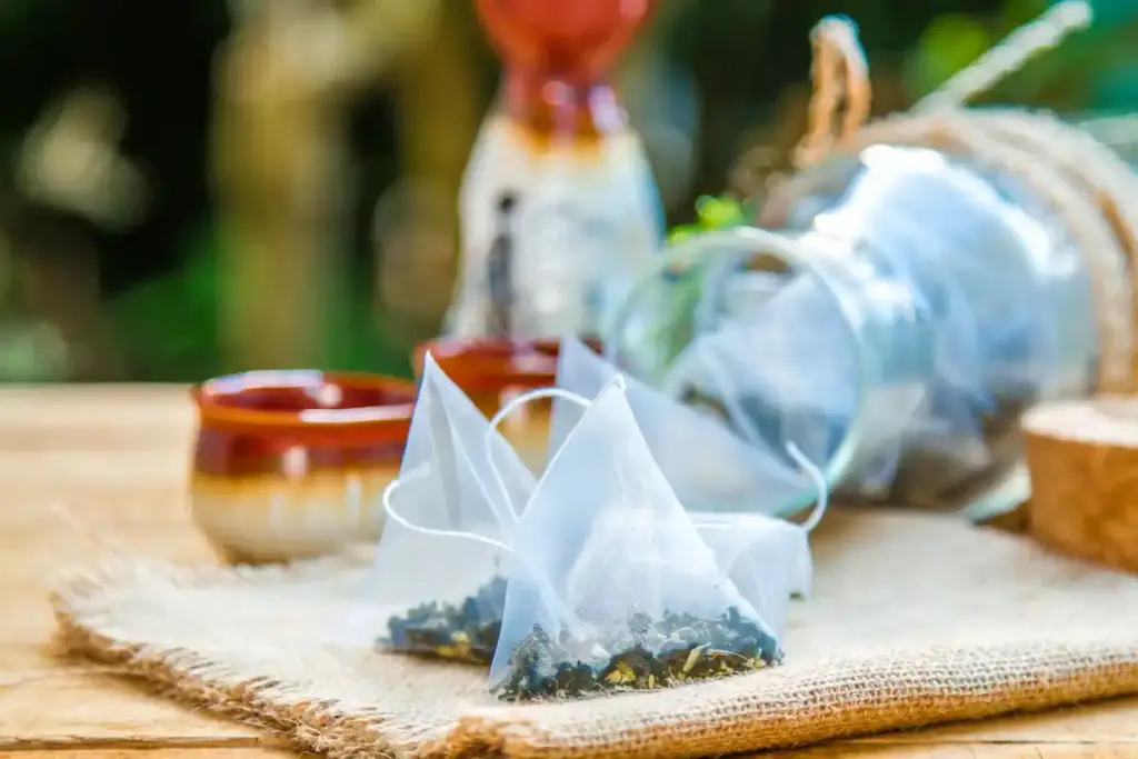 composting with used tea bags garden netherlands