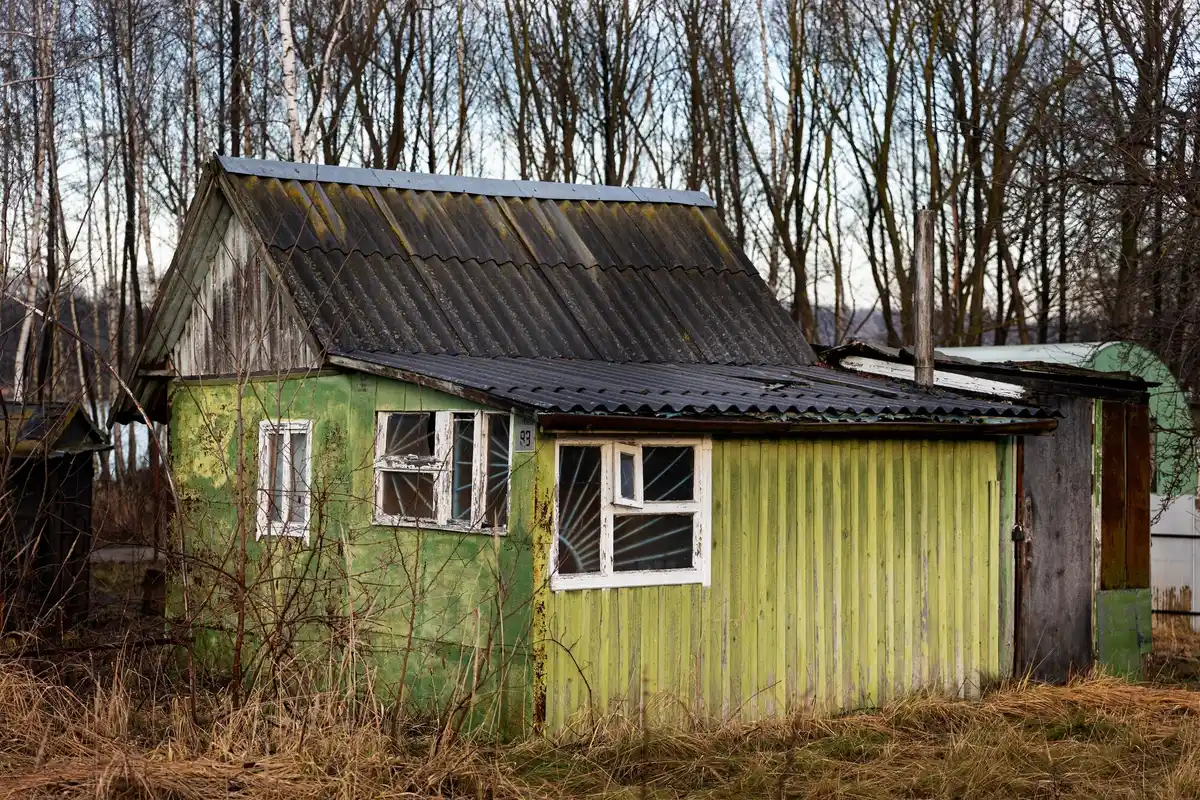homemade greenhouse made from old windows