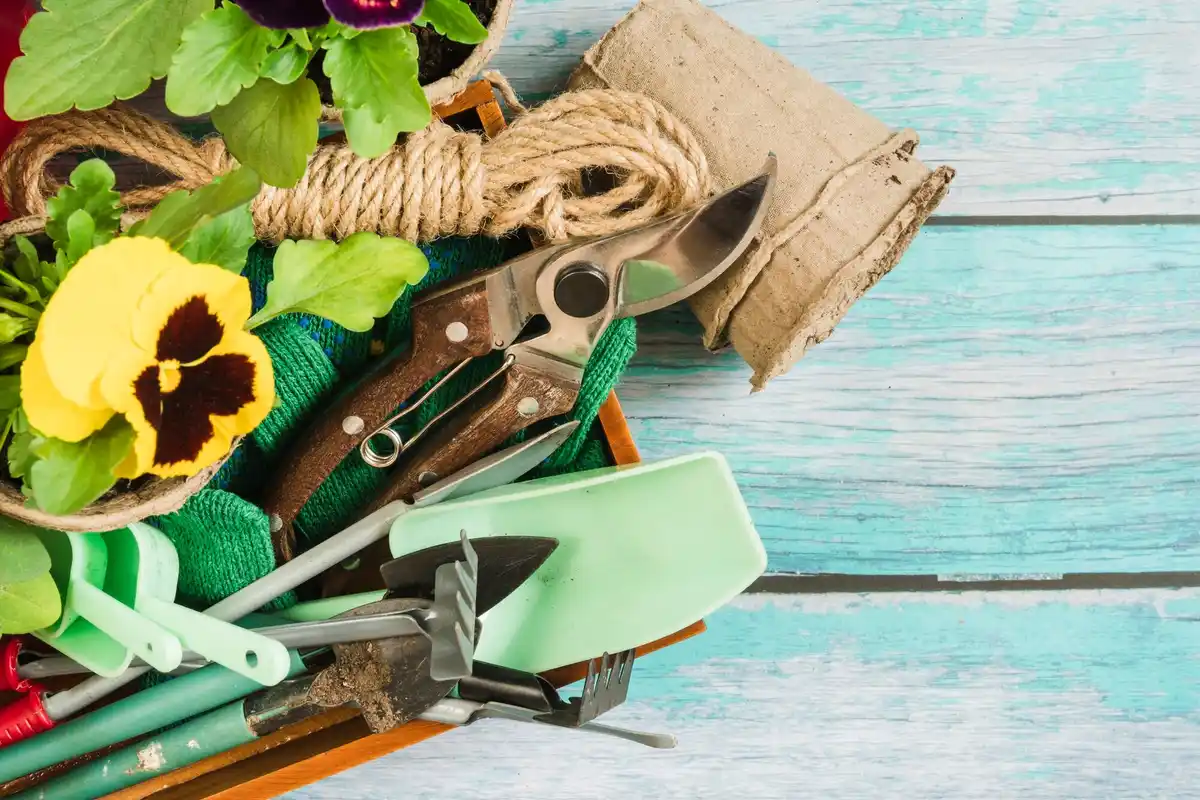dutch garden tools organization shed