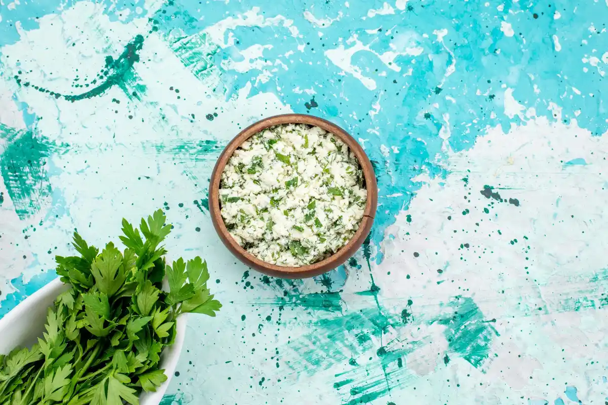 fresh parsley ice water trick kitchen netherlands