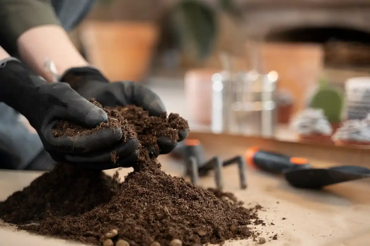 coffee grounds as fertilizer in garden