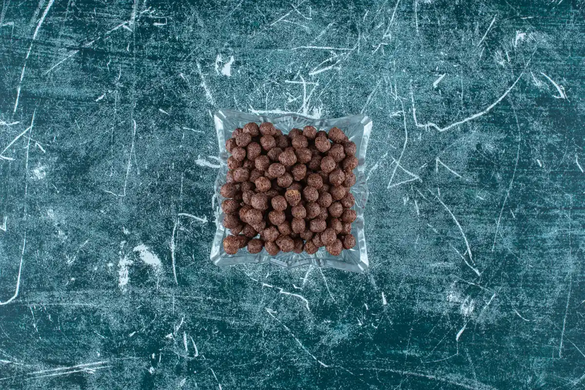 frozen seeds close-up home freezer