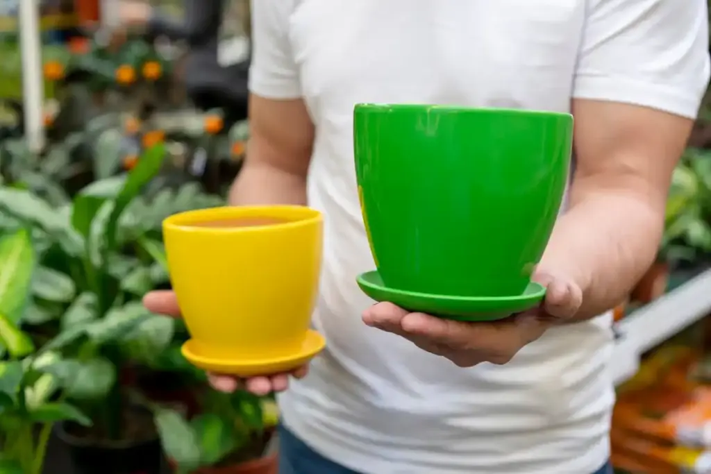 eco friendly plant pots natural home decor Netherlands