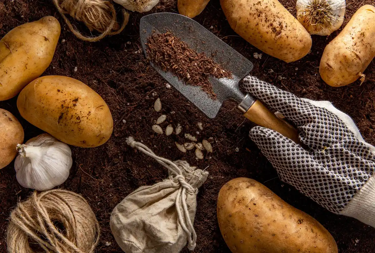 used coffee grounds in vegetable garden