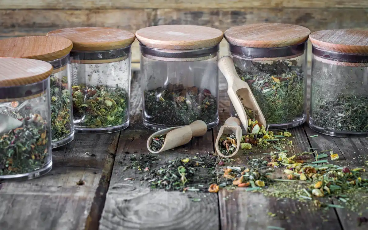 Dutch home seed saving jar kitchen
