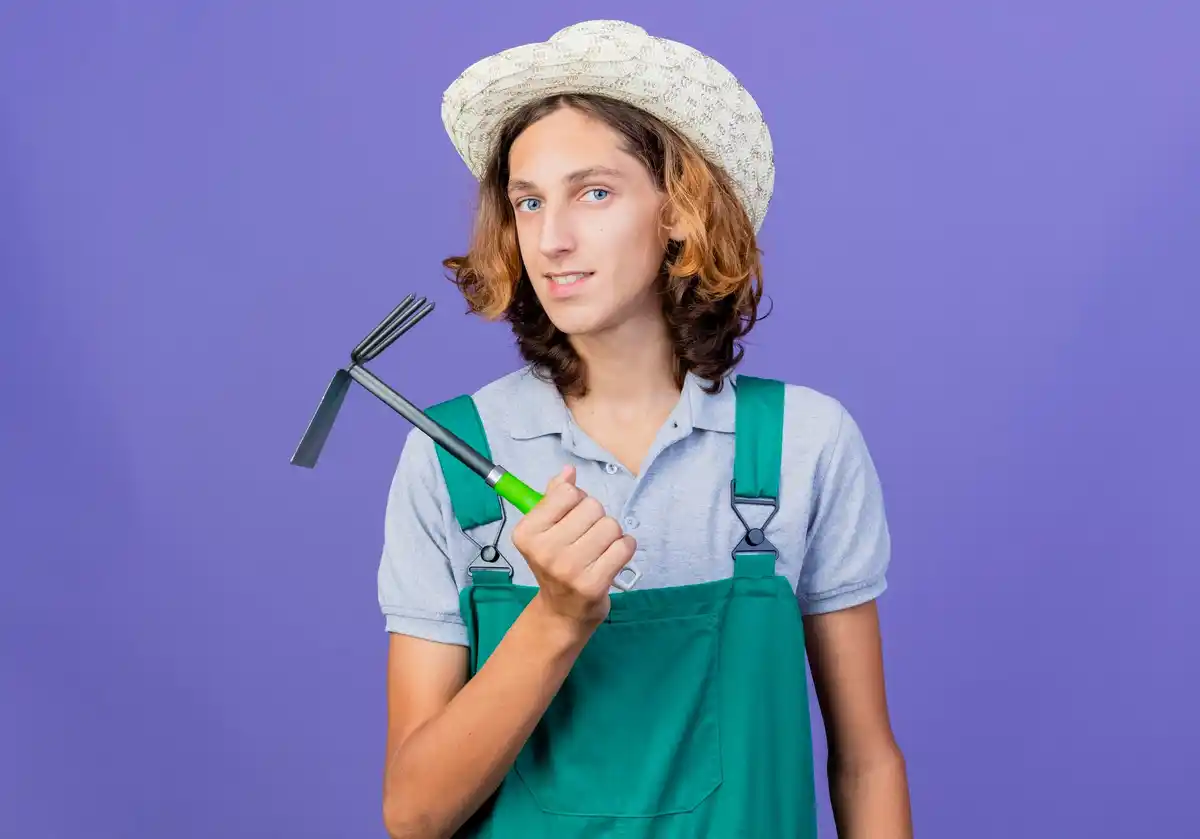 dutch garden cultivator tool expert hands