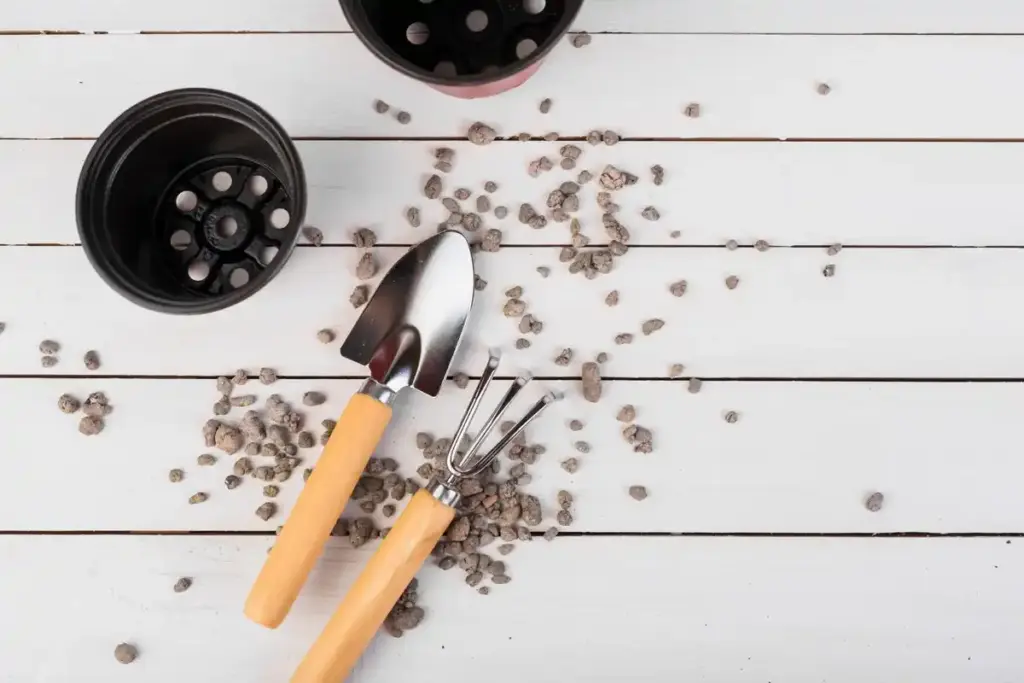 kitchen fork vs garden fork close up gardening soil