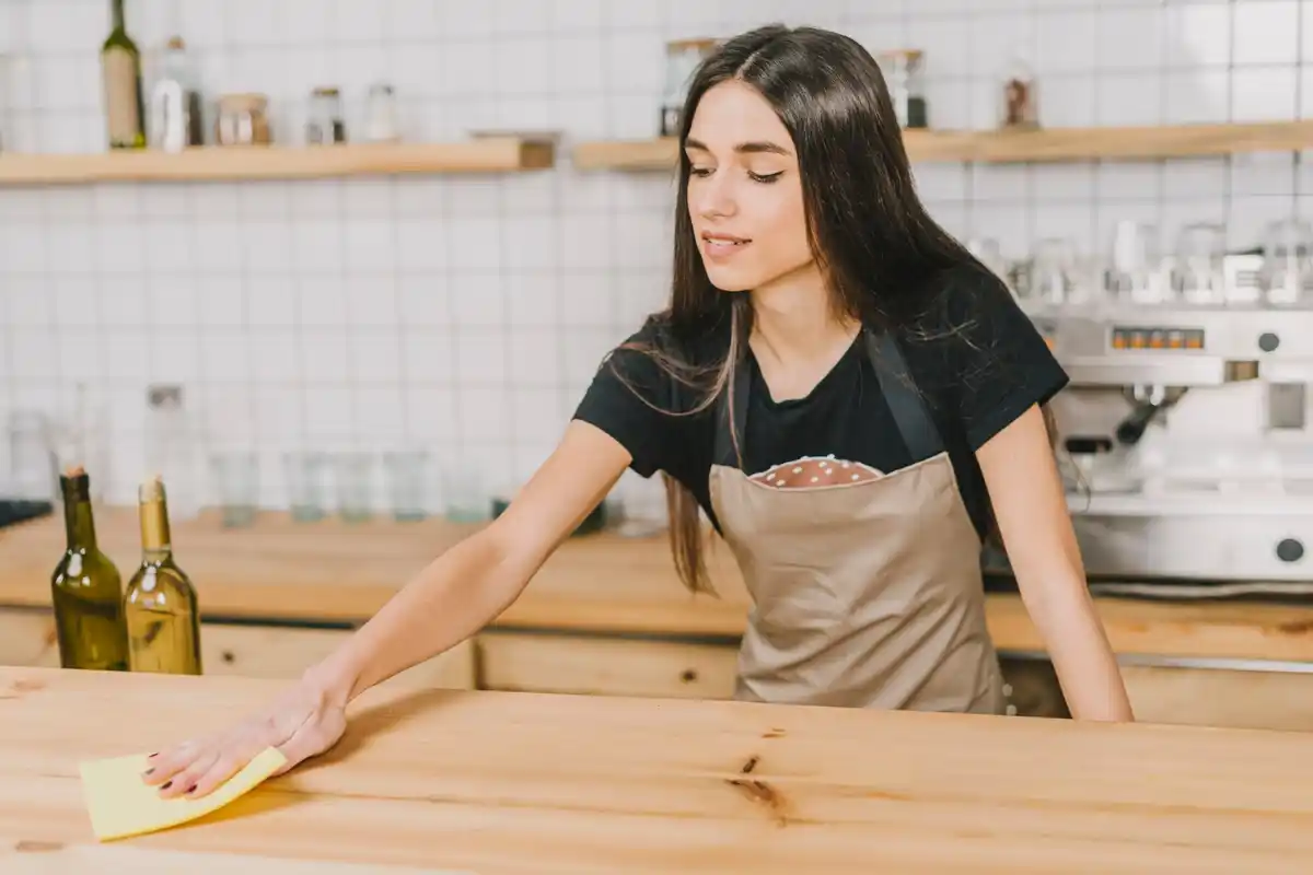 vinegar kitchen cleaning Dutch style