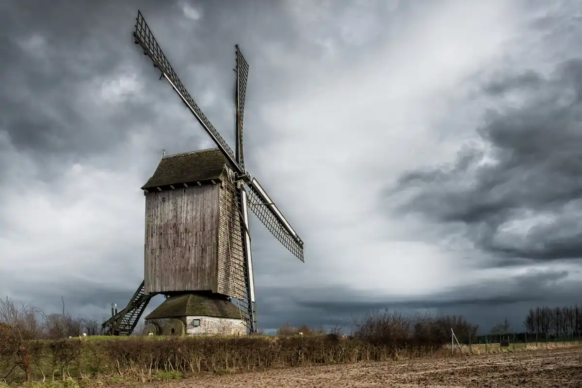 storm damage greenhouse netherlands