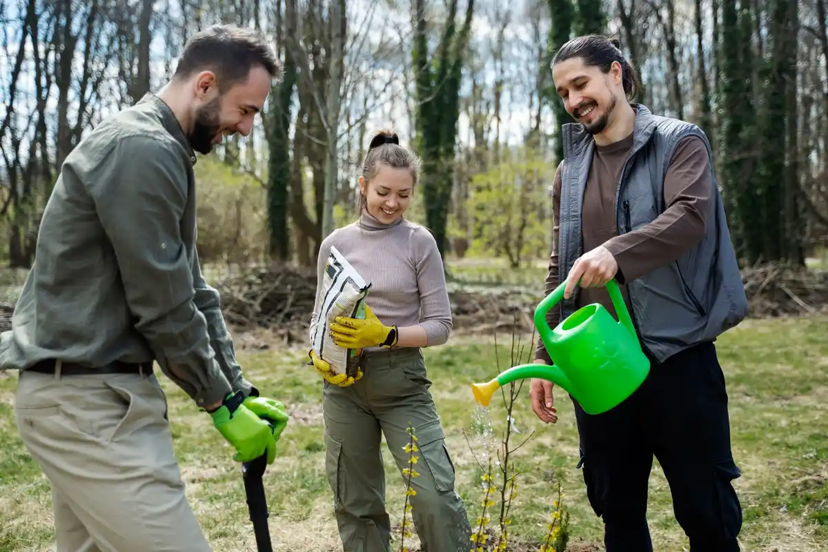 Dutch community garden tool sharing