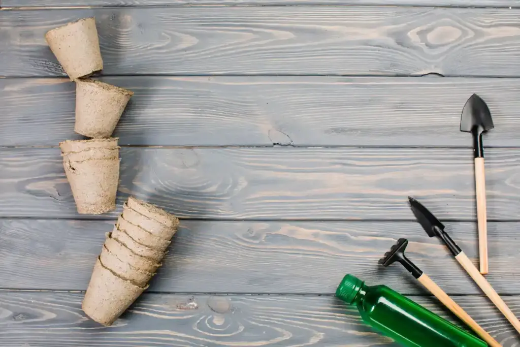 vintage diy garden tools repair closeup