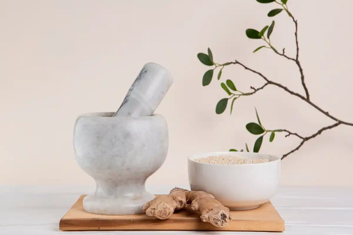 herb garden feng shui kitchen detail