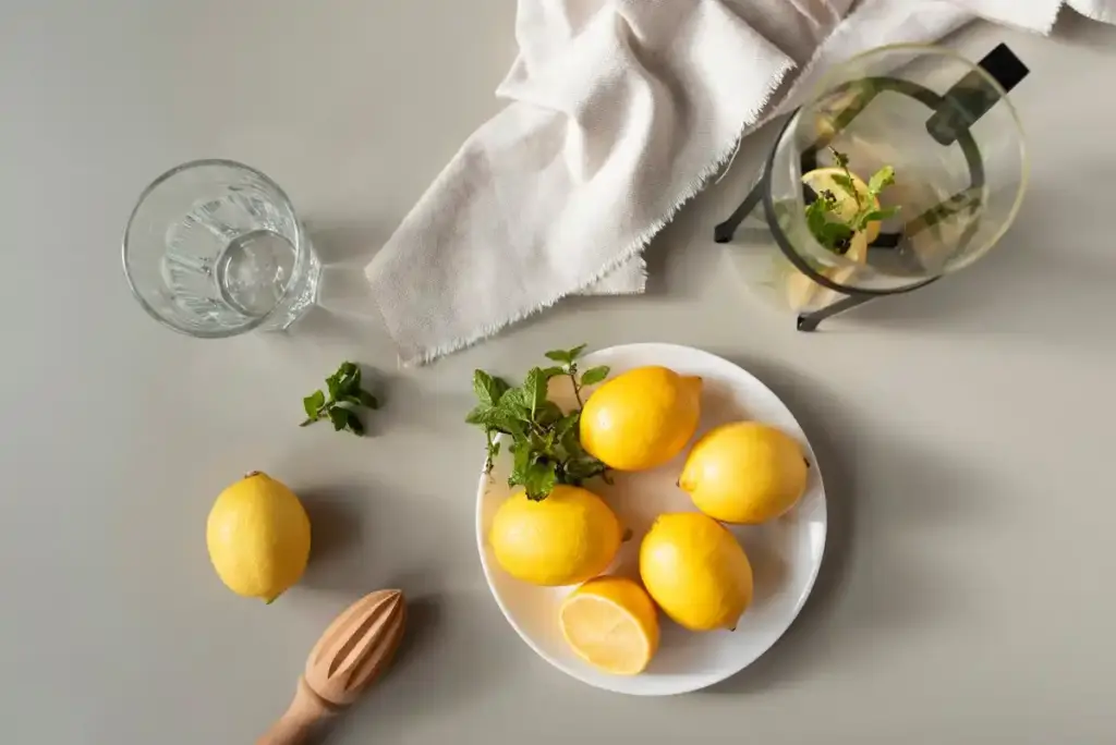 spinach lemon kitchen