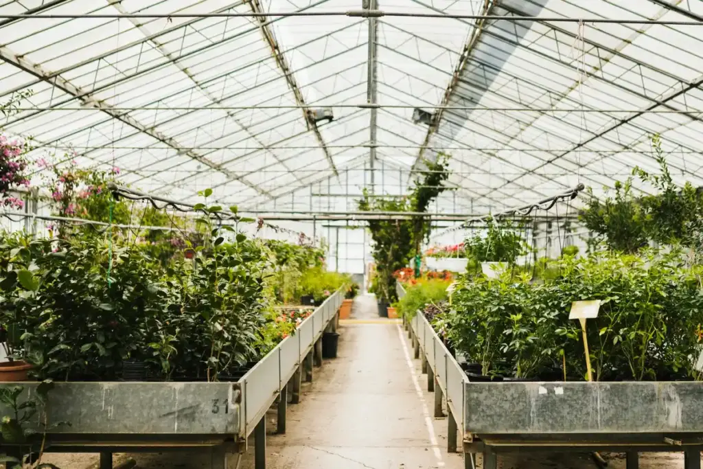 Dutch greenhouse micro ventilation system energy saving